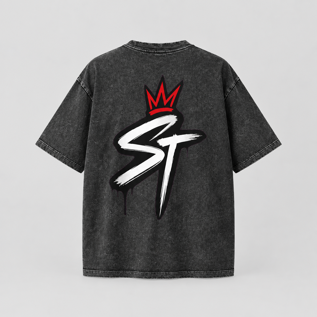 Young Legacy Tee — Washed Black