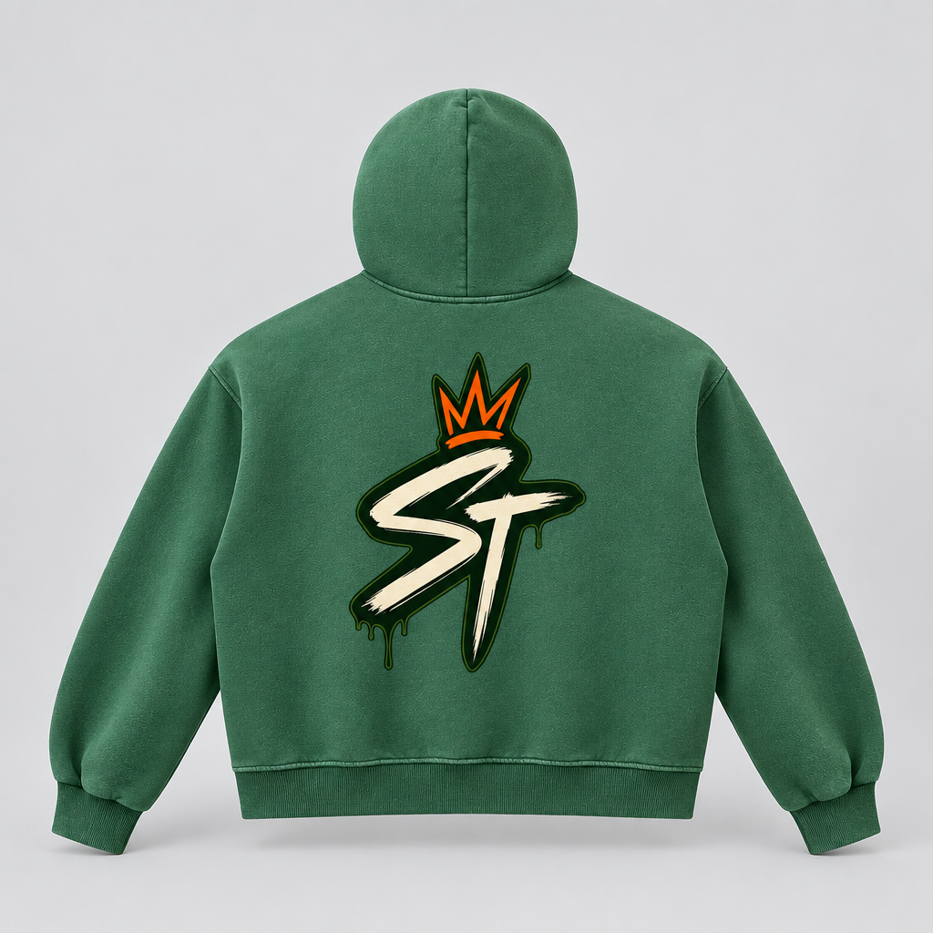 Groundwork Hoodie — Forest Green