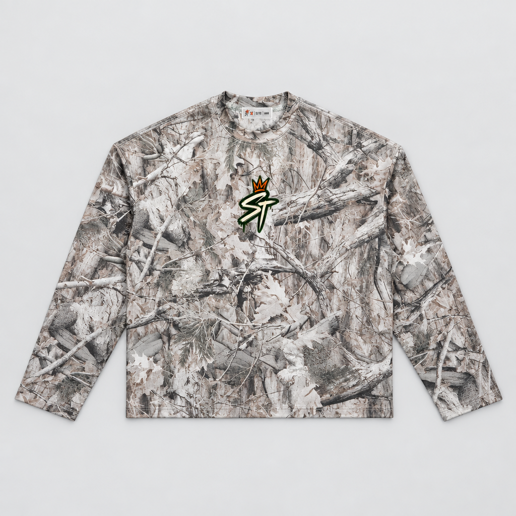 Field Notes Long Sleeve — Tree Camo