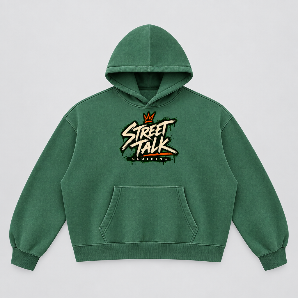 Groundwork Hoodie — Forest Green