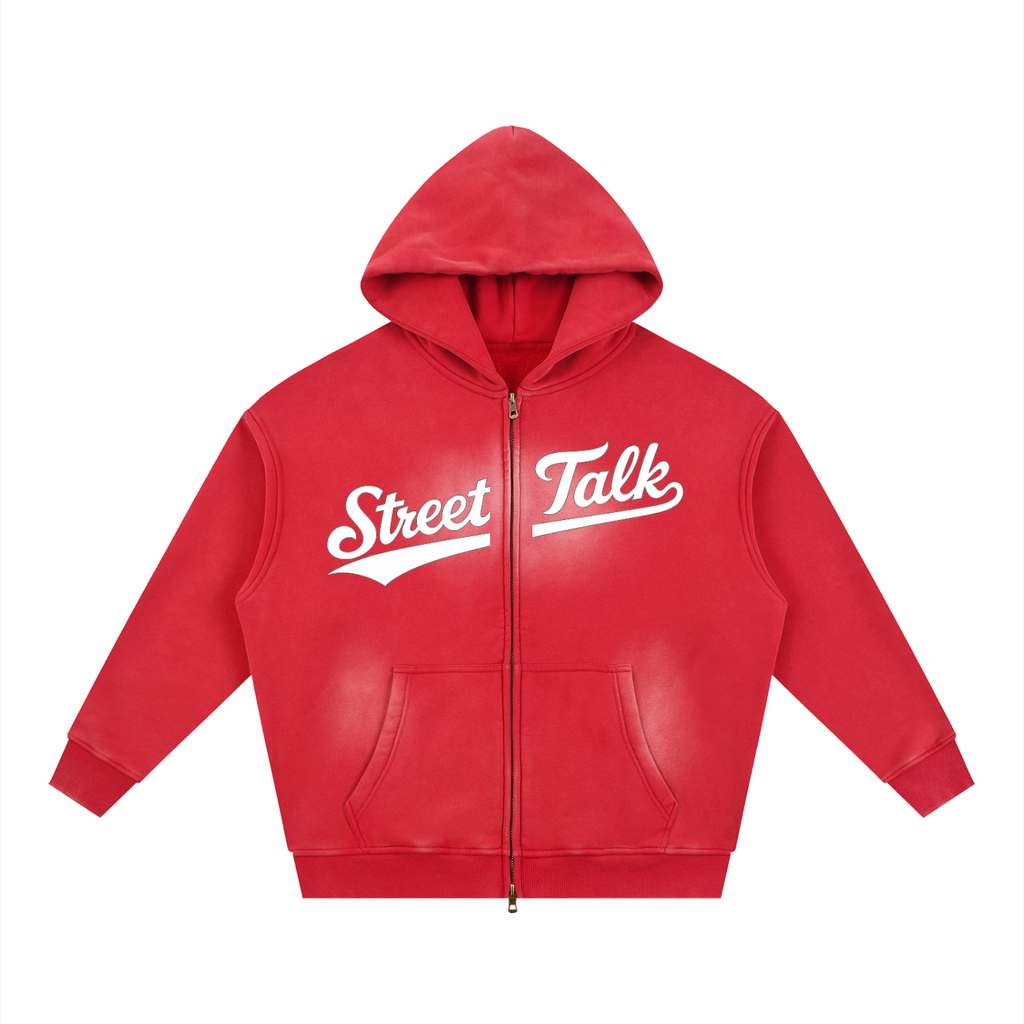 Pressure Zip — Statement Red