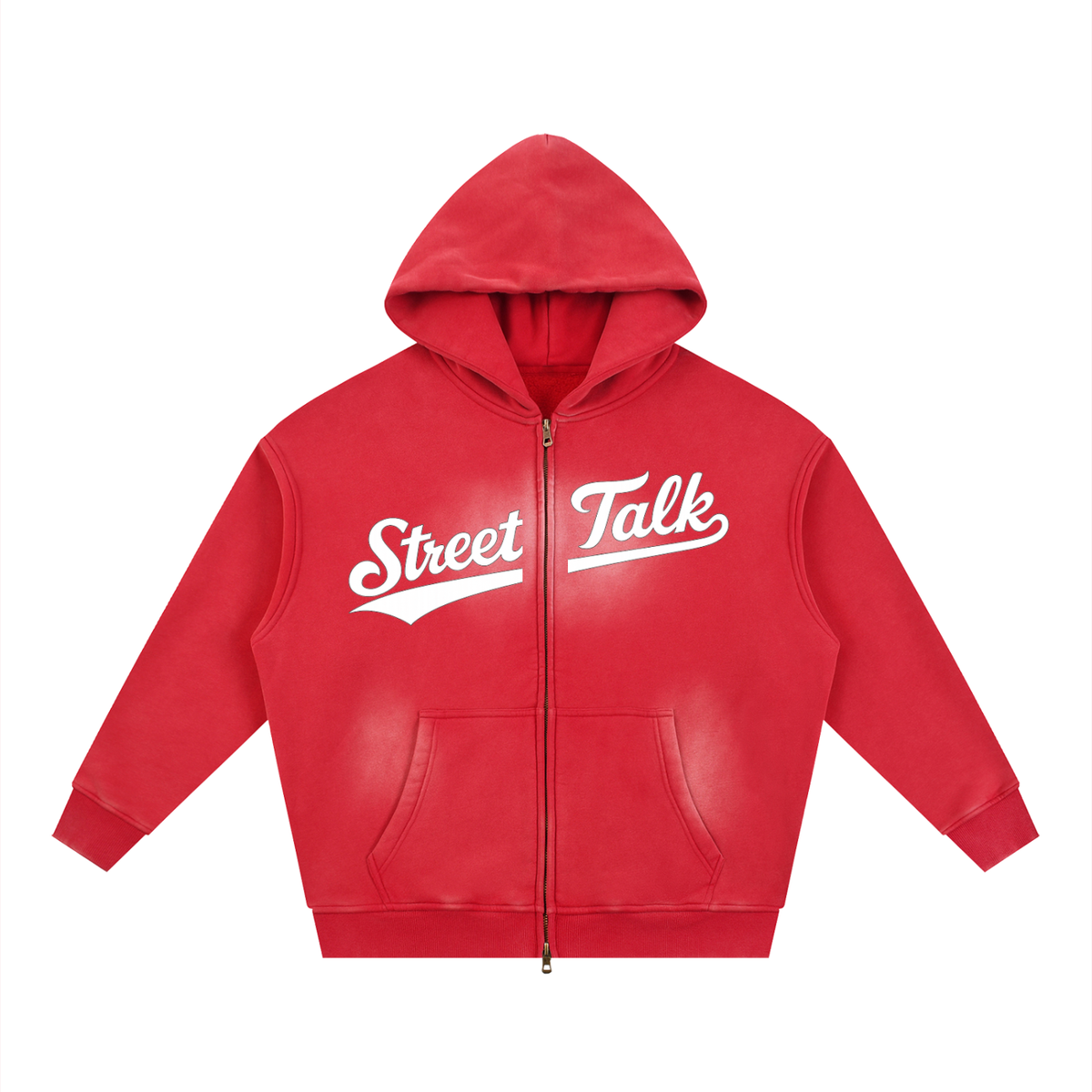 Pressure Zip — Statement Red
