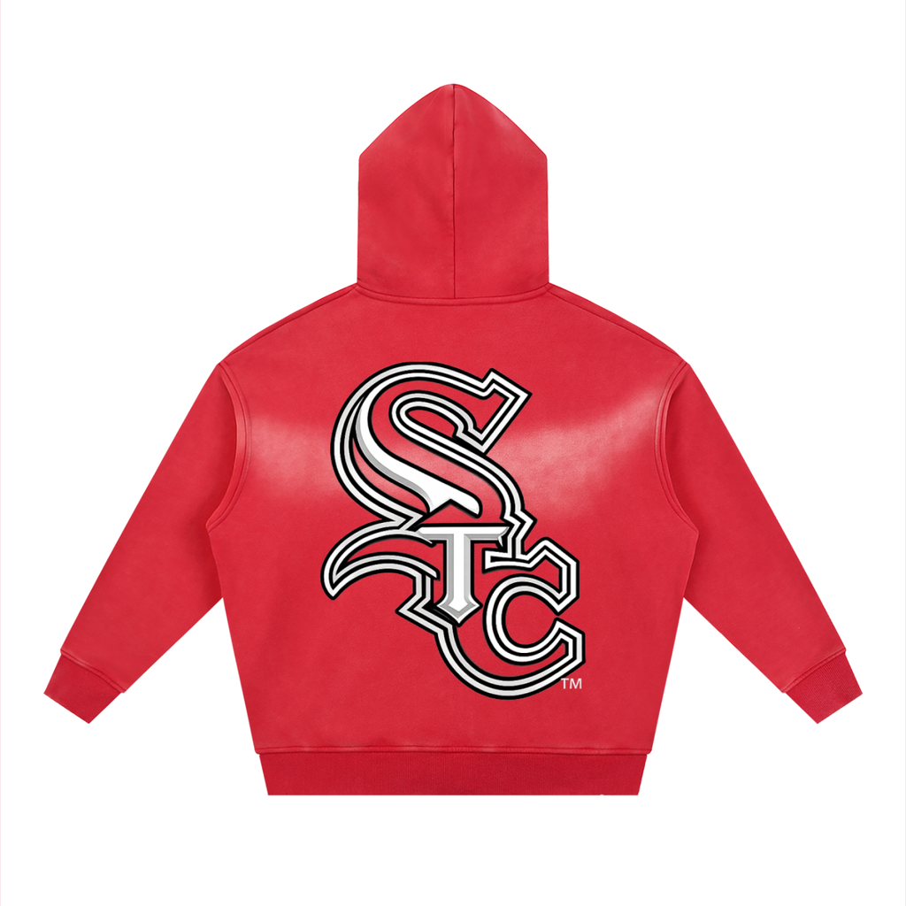Pressure Zip — Statement Red