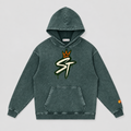 Harvest Hoodie — Forest Green / Burnt Orange | Limited October Edition