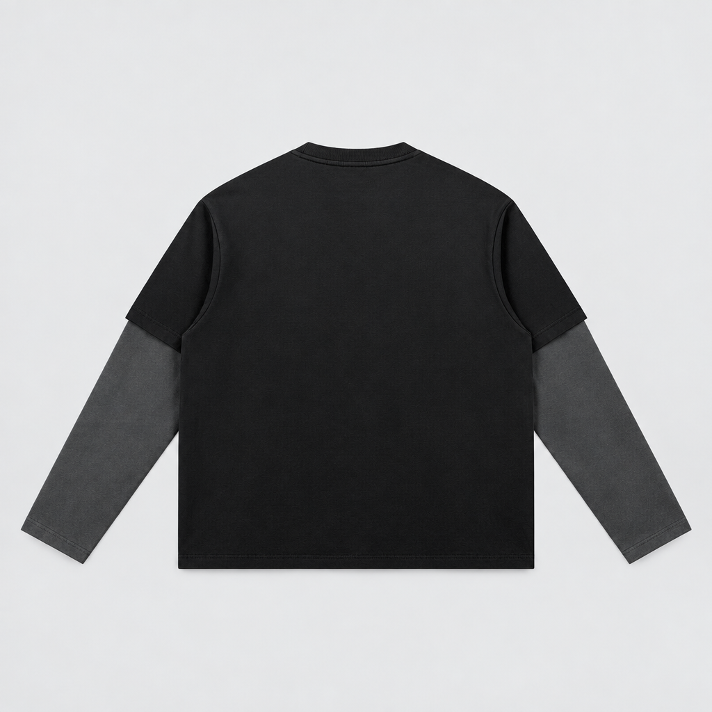 Night Shift Long Sleeve — Black / Smoke Gray