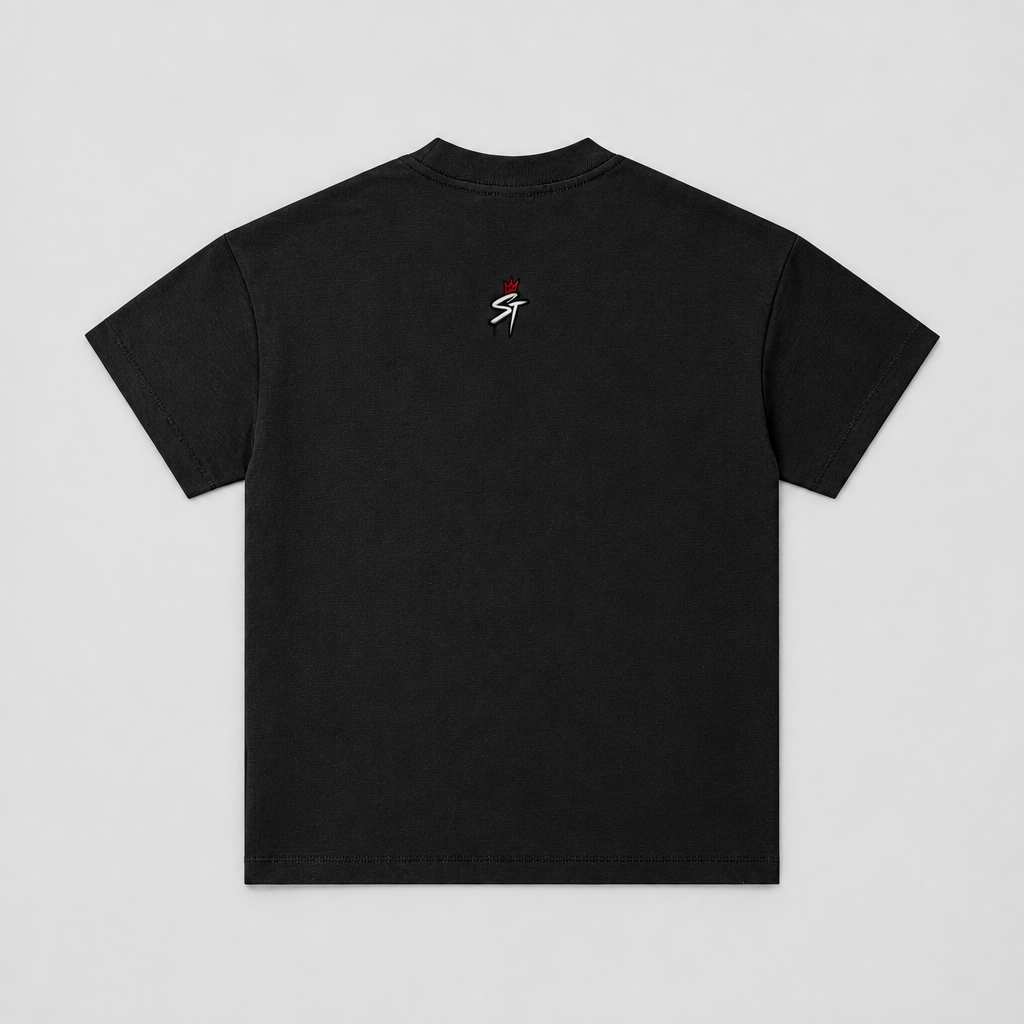 Next Up Tee — Jet Black