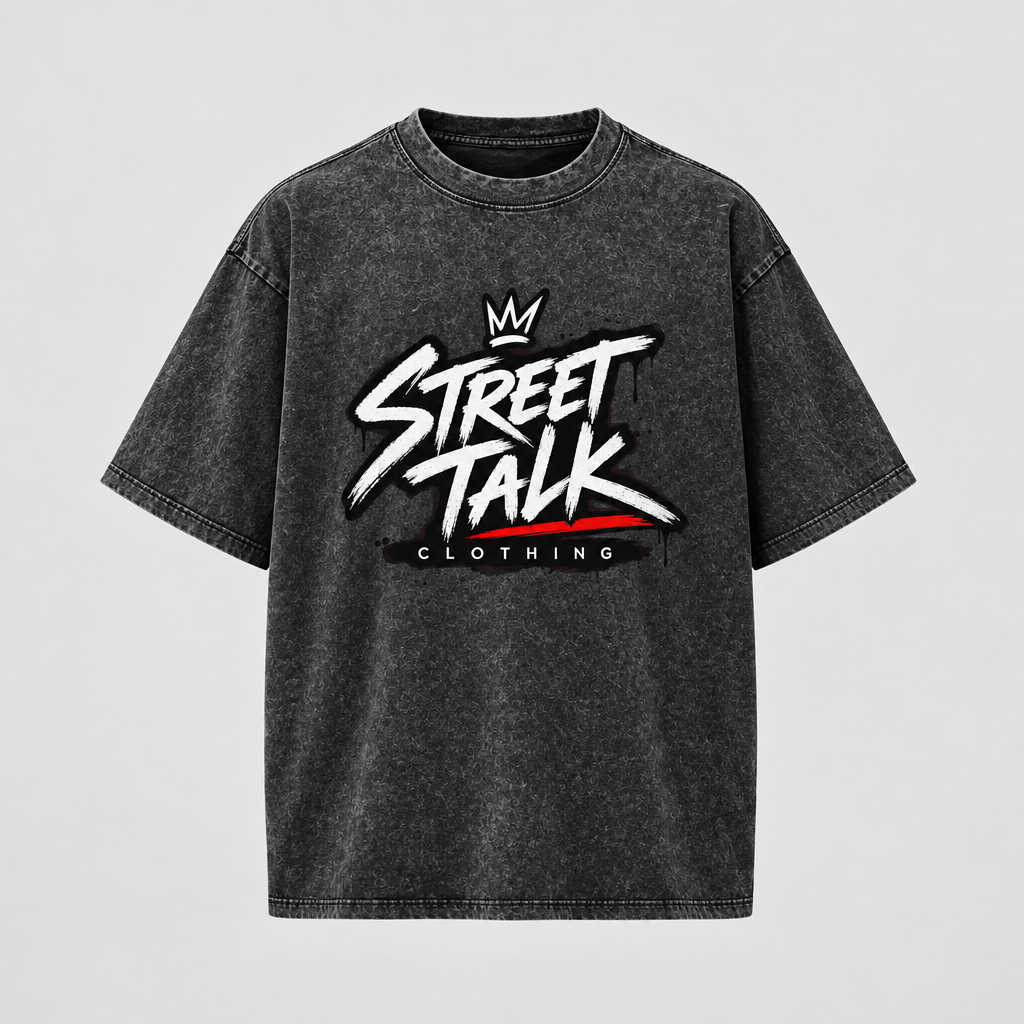 Young Legacy Tee — Washed Black