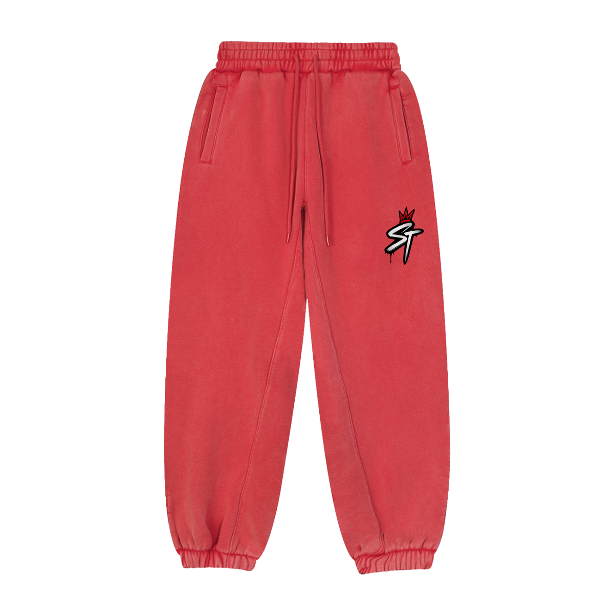 Statement Red Sweatpants